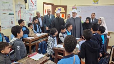 وكيل الأزهر خلال زيارته للإسكندرية